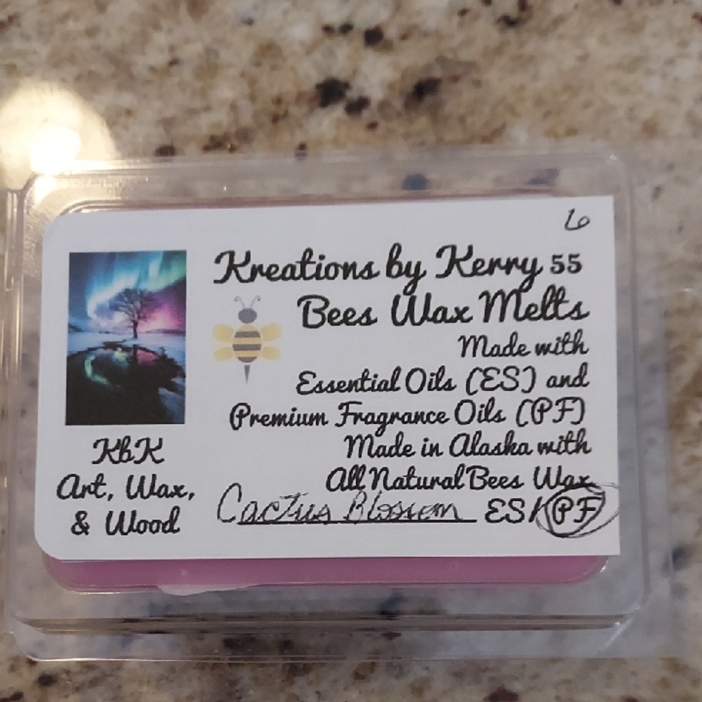 Cactus Blossom Bees Wax Melts - Non-Toxic and Clean Burning